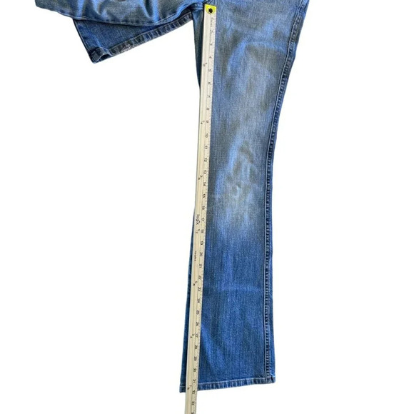 7 For All Mankind Women’s Jeans Size 27 Blue Medium Wash Denim Boot Cut Pants - Picture 7 of 14